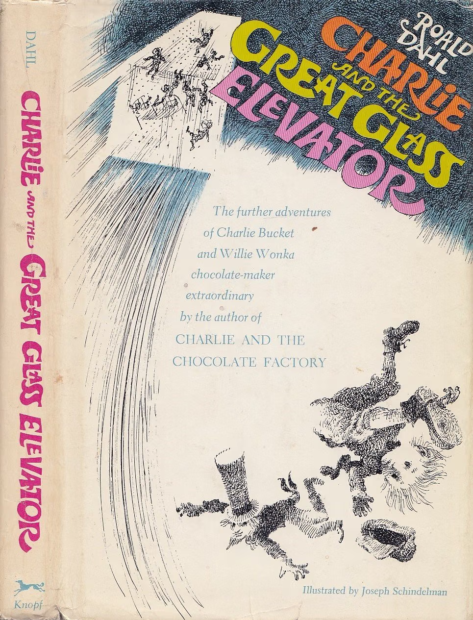 Charlie and the Great Glass Elevator - Roald Dahl<br> VG/VG